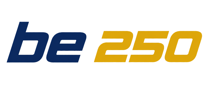 be 250 brand logo in forest green style